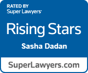 rated by super lawyers rising stars sasha dadan superlawyers.com
